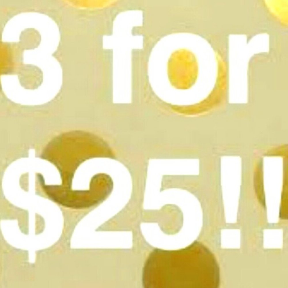 3/$25 Bundle Deals